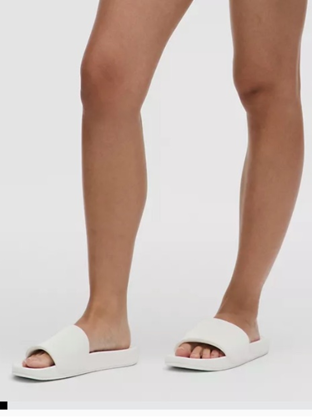 🍋Lululemon Rest Feel Slides in Light Vapor 🍋
